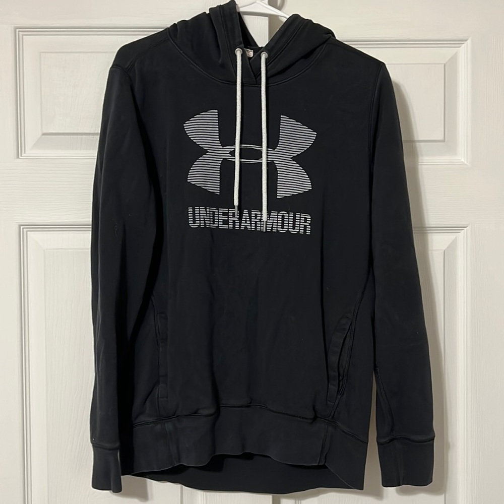 Women's Black Under Armour Hoodie